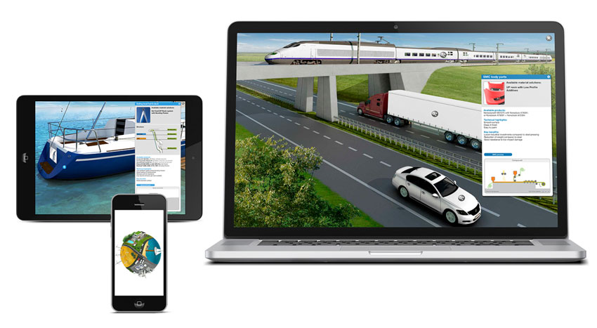 CCP composites showroom virtuel