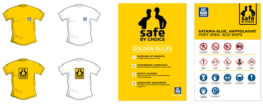 Safe by choice Tshirt signaletique