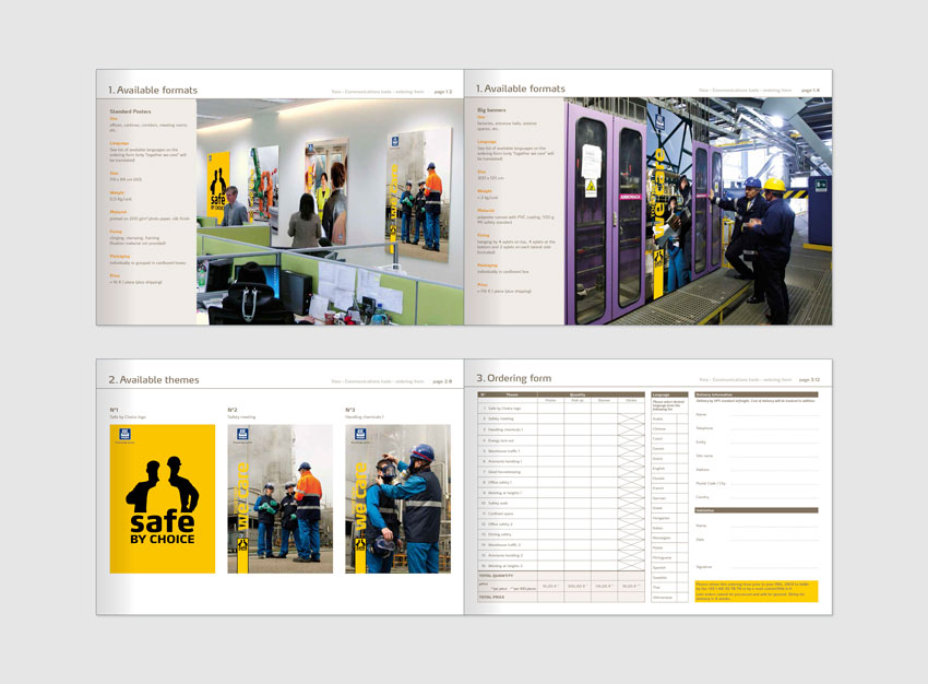 Safe by choice ordering form