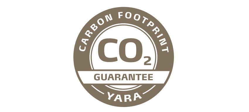 Yara Carbon footprint label