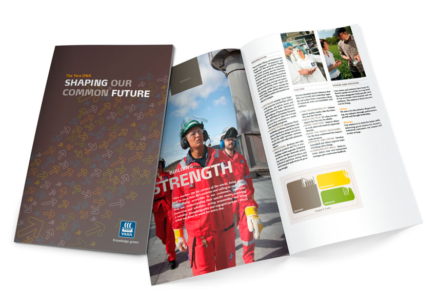 Yara brand brochure shaping our future