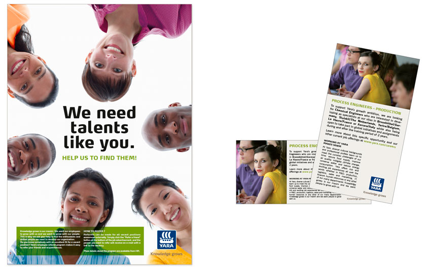employee branding press ad