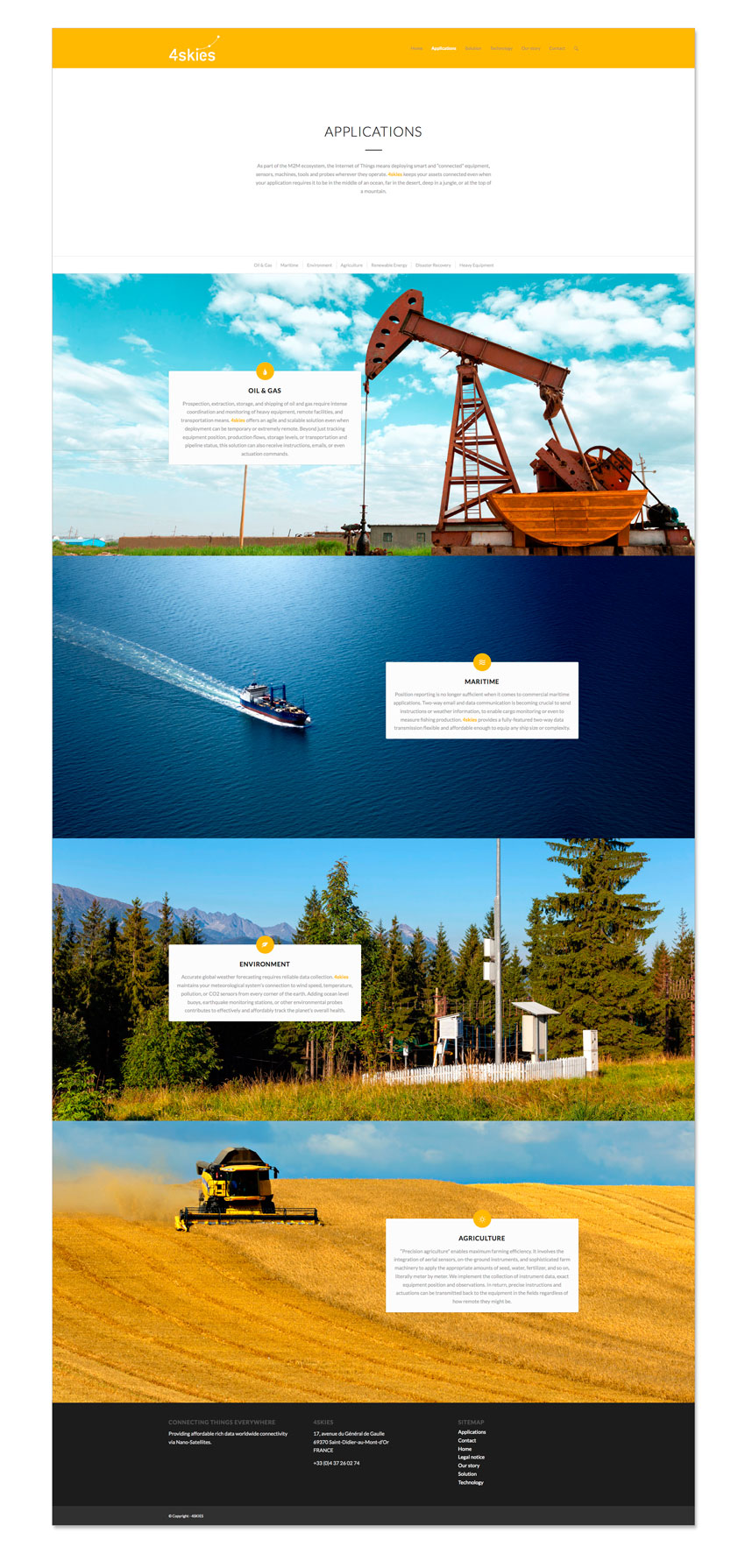4skies website applications