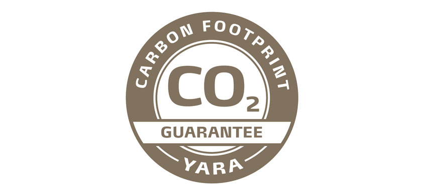 Yara Carbon footprint label