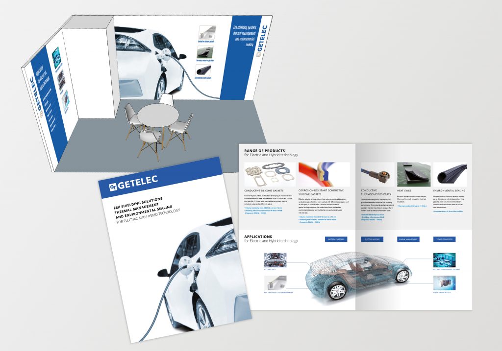Stand et brochure Getelec