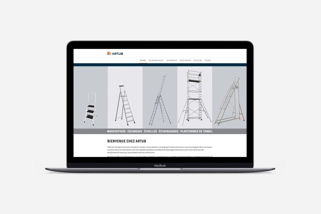 Site web Artub